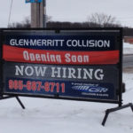 Glenn-Merritt Collision Mobile Sign