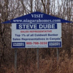 Steve Dube sign