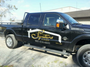 signature homes vehicle graphics