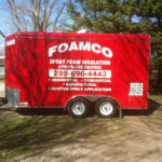 foamco trailer wrap, vehicle graphics