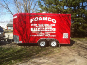 foamco trailer wrap, vehicle graphics