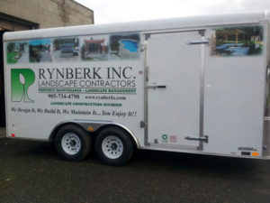 rynberk inc trailer, vehicle graphics