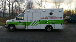 St John Ambulance vehicle graphics