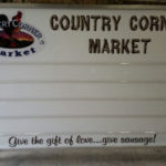 Country Corner Market Mobile Sign